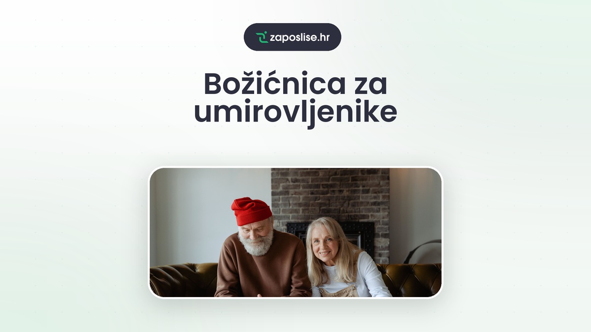 Božićnica za umirovljenike 2026.