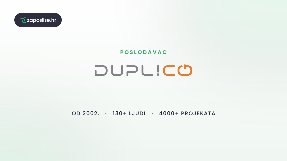 Duplico, oglas za posao