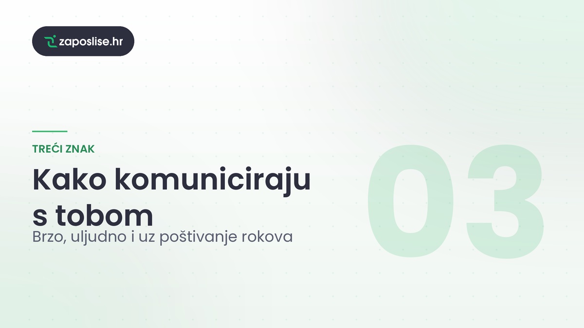 Komunikacija, poštivanje rokova