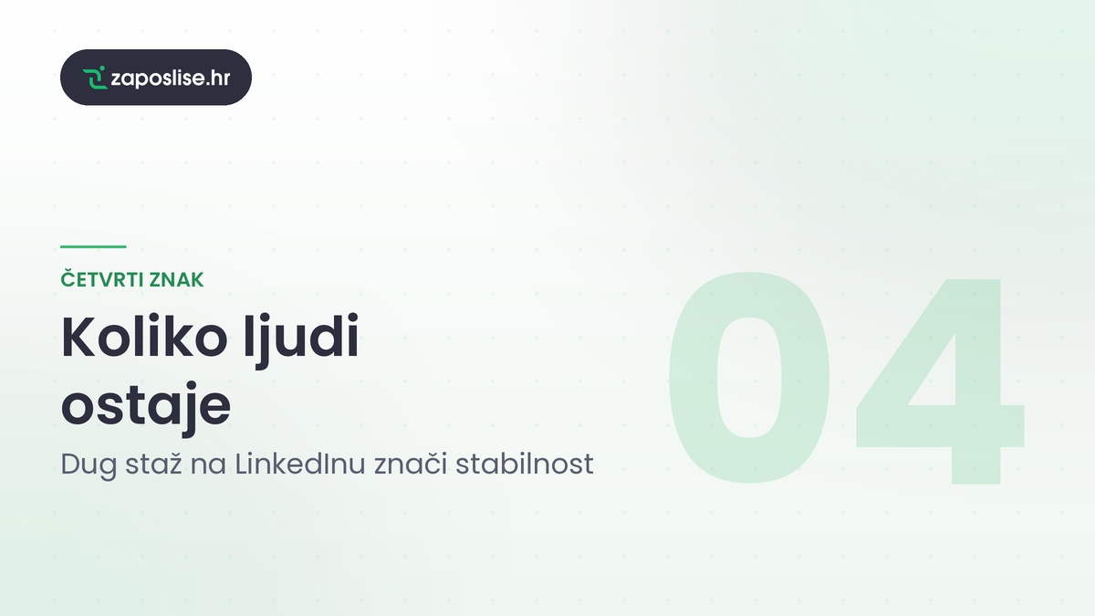 Dugi staž, LinkedIn, stabilnost