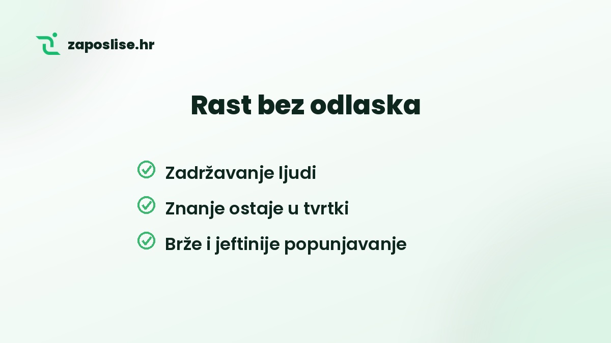 Rast, zapošljavanje