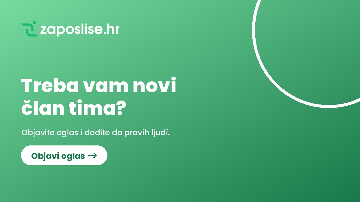 Novi član tima, oglas